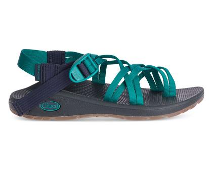 Sandalias Chaco Mujer Z/Cloud X2 Verde Negras España XWMU25784